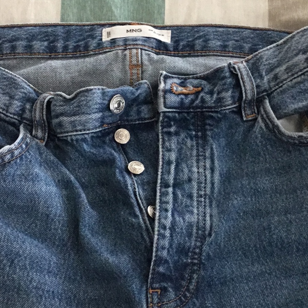Mango high rise jeans